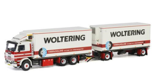 WSI SCANIA 3 6X2 COMBI trailer WOLTERING 1/50 DIECAST Truck Pre-built Model view1