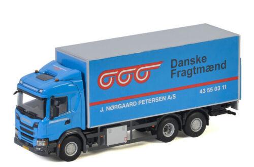 WSI 1:50 SCANIA G CG17N 6X2 TAG AXLE RIGED BOX-3 AXLE J.NØRGAARD PETERSEN view3