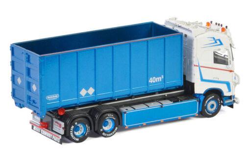 WSI 1:50 VOLVO FH4 6X2 TAG AXLE HOOKLIFT SYSTEM+HOOKLIFT CONTAINER 40M3 view4
