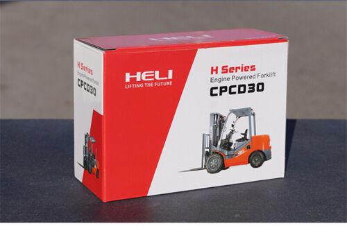HELI H Series Engine Powered FORKLIFT CPCD30 1/25 DIECAST Truck Pre-built Model view11