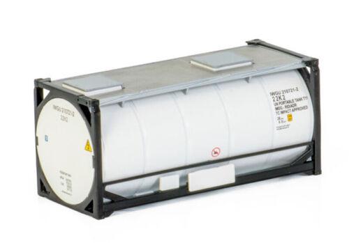 WSI PREMIUM LINE 20 FT TANK CONTAINER 1:50 DIECAST Truck Pre-built Model view1