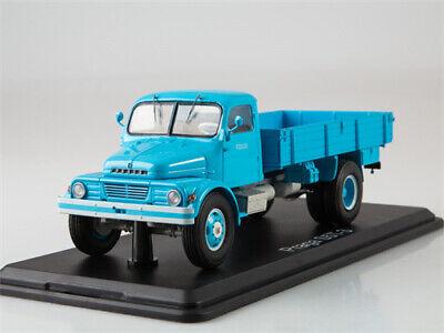 Start Scale Models Praga S5T-3 flatbed truck light blue 1/43 ABS Truck Model view3