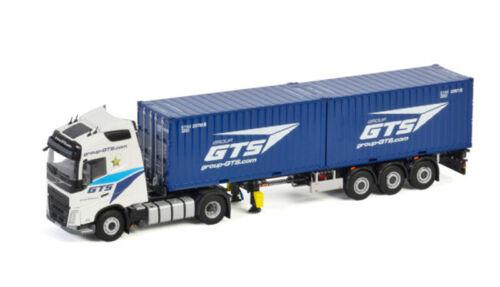 WSI VOLVO FH4 GLOBETROTTER 4X2 CONTAINER TRAILER 2X20FT GROUP GTS 1/50 Model view3