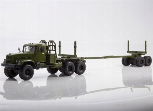 Modimio Soviet Klass KRAZ-255L1 timber transport Truck 1/43 ABS Pre-built Model view6