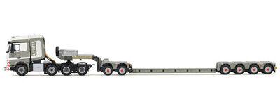 WSI 1/50 BENZ AROCS MP4 2.300 8X6 LOW LOADER EURO 4AXLE DOLLY 2AXLE AFFOLTER view2