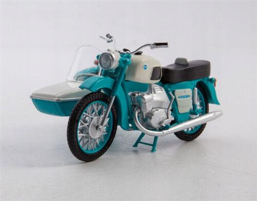 Modimio Soviet IZH-JUPITER 3K Three-wheeled Sidecar Motorcycle 1/24 Truck Model view4