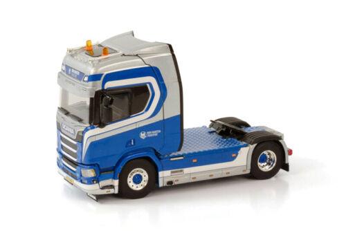 WSI SCANIA R HIGHLINE CR20H 4X2 VAN HARTEN TRANSPORT 1/50 DIECAST Truck view2