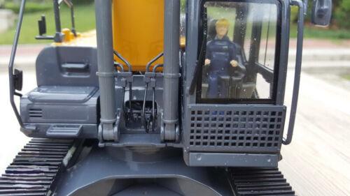 XCMG XE370DK Excavator yellow 1/30 Diecast Truck Pre-built Model view3