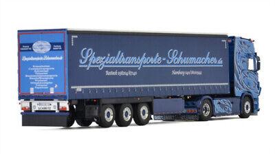 WSI 1/50 Scania S HIGHLINE cs20h 4x2 CURTAINSIDE TAUTLINER TRAILER - 3 AXLE view4