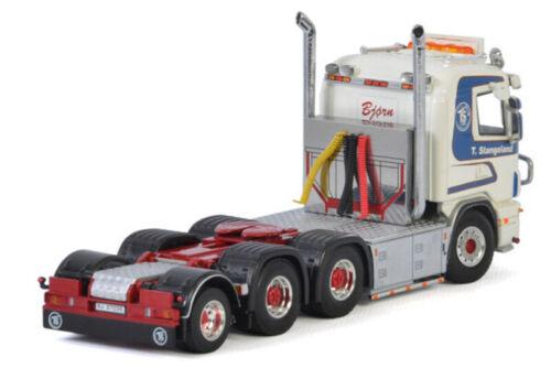 WSI SCANIA R4 FLAT ROOF 6X4 ADD ON AXLE space cab STANGELAND 1/50 Model view2