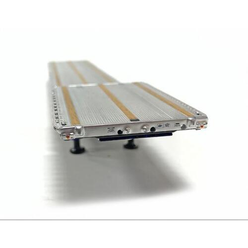 WB Weiss Brothers East Drop Deck Trailer Black with Accessories 1/50 Pre-built view3