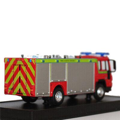 Red Base Major Rescue FL 614-UK-2000 volvo british fire truck 1/64 Truck view3