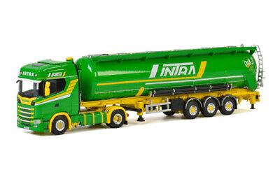 WSI 1/50 SCANIA S HIGHLINE CS20H 4X2 BULKTRAILER TIPPER 3 AXLE INTRA S.A. view2