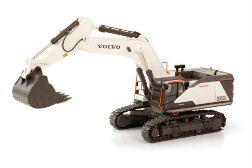 WSI VOLVO EC950E WHITE Excavator 1/50 DIECAST Truck Pre-built Model view1