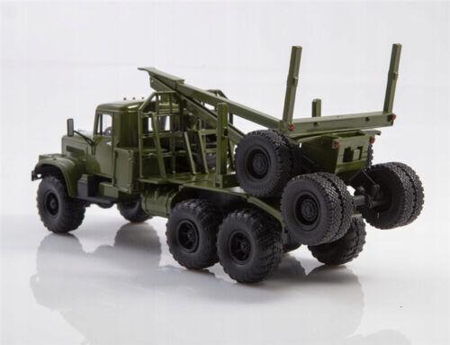 Modimio Soviet Klass KRAZ-255L1 timber transport Truck 1/43 ABS Pre-built Model view5