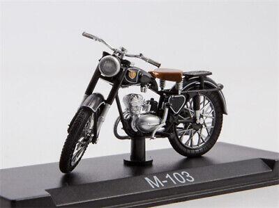 Modimio Russian MINSK-103 motorcycle bike 1/24 ABS Truck Pre-built Model view1