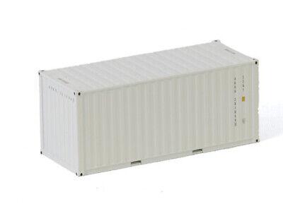 WSI 20ft container white line 1/50 DIECAST Truck Pre-built Model view1