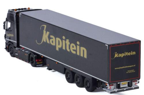 WSI 1/50 SCANIA R HIGHLINE CR20H 4X2 BOX TRAILER-3 AXLE J KAPITEIN TRANSPORT view4
