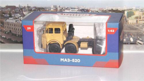 Modimio Ukrain MAZ-520 space cab Trailer tractor 1/43 ABS Truck Pre-built Model view8