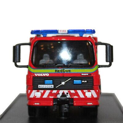 Red Base Major Rescue FL 614-UK-2000 volvo british fire truck 1/64 Truck view5