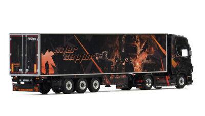 WSI SCANIA S HIGHLINE CS20H 4X2 REEFER TRAILER KAIKO TRANSPORTE 1/50 Truck view3