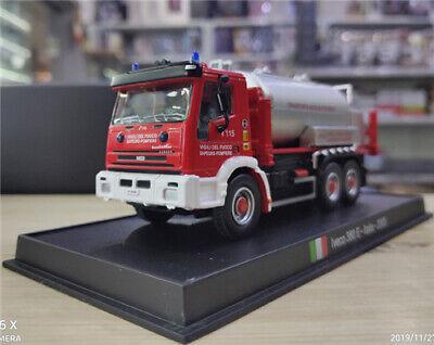 Red Base Iveco 380 E Italia 2005 fire truck 1/64 DIECAST Truck Pre-built view3