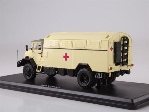 Start Scale Models German MAN-630 4x4 Military Medical Truck beige 1/43 Model view6