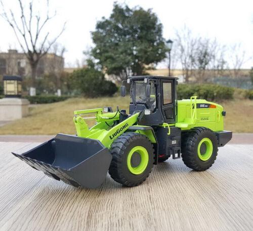 LIUGONG 856E Electric Wheel Loader Forklift Green 1/35 Diecast Pre-built Model view5