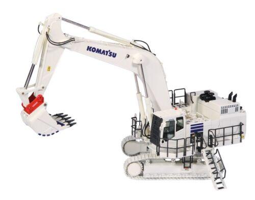 NZG KOMATSU PC1250-11 excavator white 1/50 DIECAST Pre-built Model view1