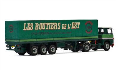 WSI SCANIA 1 SERIES 4X2 CURTAINSIDE TRAILER CLASSIC - 3 AXLE BoMo 1/50 Truck view4