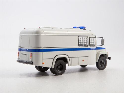 Modimio 1/43 Soviet Siberian prison shuttle van Truck bus KAVZ-3976-A3 GAZ-33074 view7