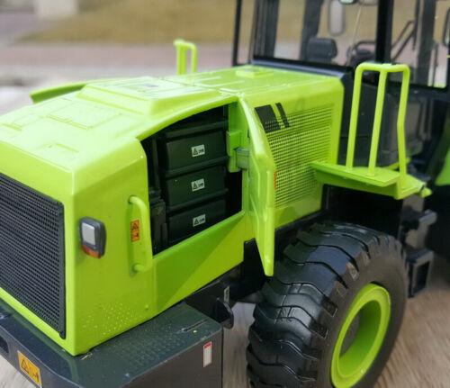 LIUGONG 856E Electric Wheel Loader Forklift Green 1/35 Diecast Pre-built Model view10