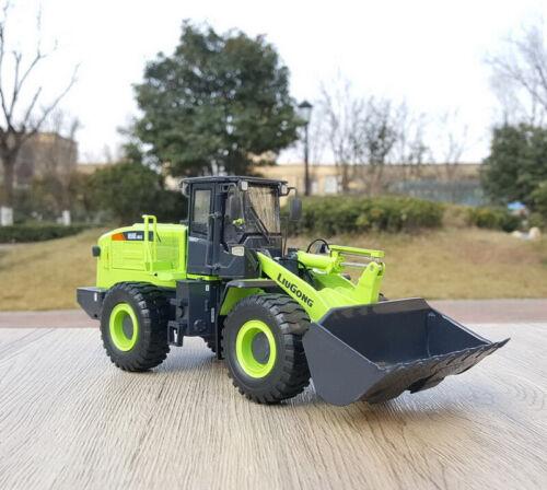 LIUGONG 856E Electric Wheel Loader Forklift Green 1/35 Diecast Pre-built Model view1