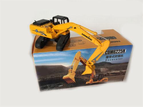 LONKING CDM6225H Hydraulic Excavator Yellow 1/64 Diecast Truck Pre-built Model view9