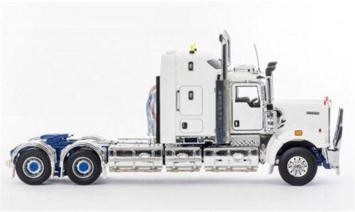 Drake Kenworth C509 Sleeper White Blue Chassis Australian 1:50 Truck Model view2