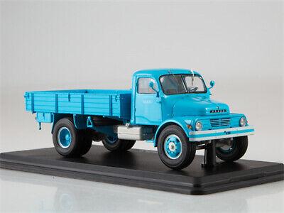 Start Scale Models Praga S5T-3 flatbed truck light blue 1/43 ABS Truck Model view4