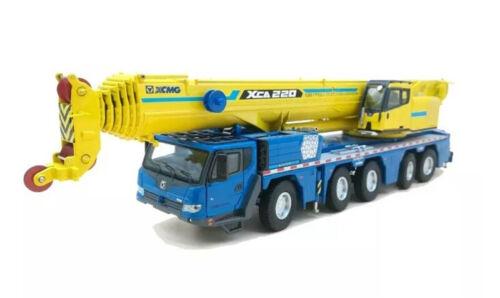 XCMG XCA220 All Terrain Crane 1/50 DIECAST Truck Pre-built Model view1