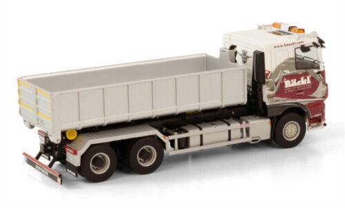 WSI DAF XF 6X4 HOOKLIFT SYSTEM + HOOKLIFT CONTAINER 15M3 BÖCKL 1/50 Model view3