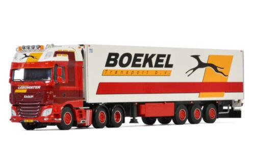 WSI DAF XF SUPER CAB MY2017 6X2 TWINSTEER REEFER TRAILER-3 AXLE 1:50 Model view1