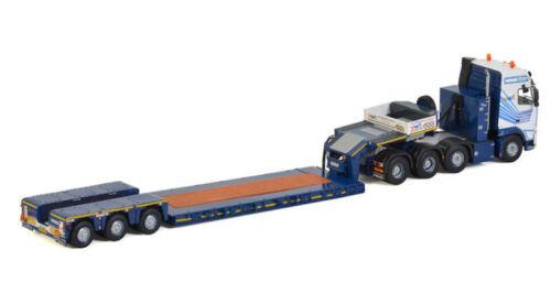 WSI 1:50 VOLVO FH2 GLOBETROTTER 8X4 LOW LOADER-3AXLE VAN WIJGERDEN TRANSPORT view2