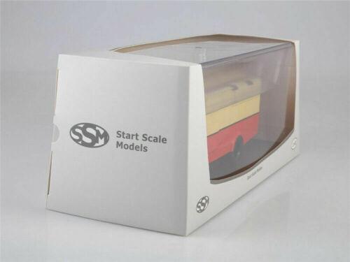 Start Scale Models Russia TG-3 Freight Trolleybus Yellow Red 1/43 ABS Pre-built view2