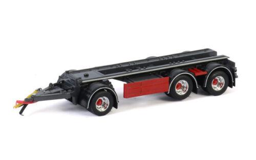 WSI DRAWBAR FLATBED trailer premium line 1/50 DIECAST Pre-built Model view1