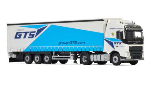 WSI VOLVO FH4 GLOBETROTTER 4X2 CURTAINSIDE TRAILER GROUP GTS 1/50 Model view1