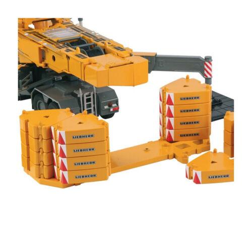 NZG Liebherr LTM 11200-9.1 Mobile Crane Yellow 1/50 DIECAST Truck Model view11