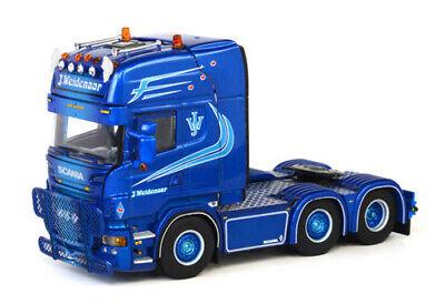 WSI SCANIA R5 TOPLINE 6X2 space cab J. WEIDENAAR 1/50 DIECAST Truck Model view1