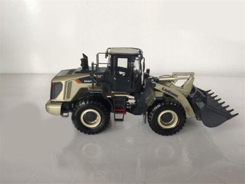 LIUGONG CLG 856H Wheel Loader 60th Anniversary Edition Silver 1/35 Diecast Model view6