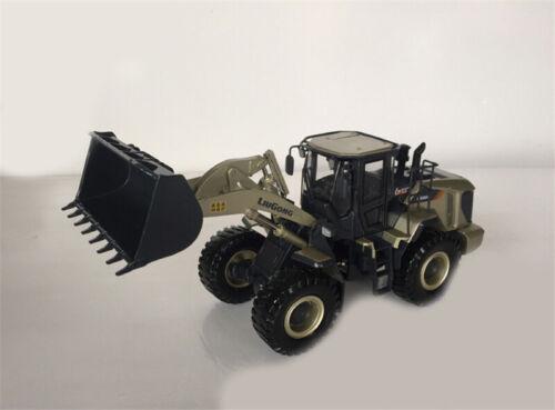 LIUGONG CLG 856H Wheel Loader 60th Anniversary Edition Silver 1/35 Diecast Model view7
