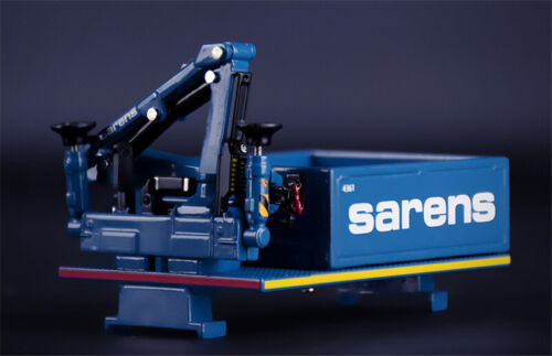 SARENS BALLAST BOX WITH FASSI CRANE 1:50 DIECAST Truck Pre-built Model view2