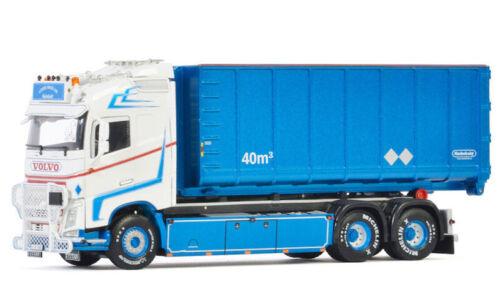 WSI 1:50 VOLVO FH4 6X2 TAG AXLE HOOKLIFT SYSTEM+HOOKLIFT CONTAINER 40M3 view2