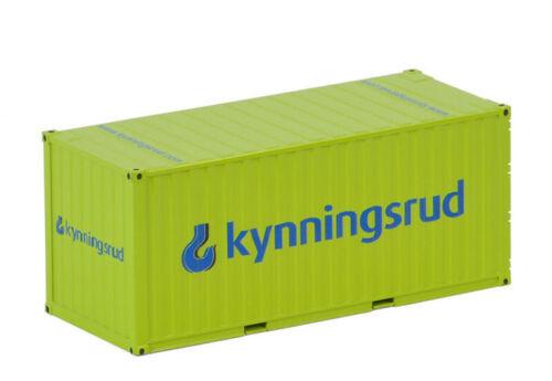 WSI KYNNINGSRUD 20 FT CONTAINER 1:50 DIECAST Truck Pre-builded Model view1